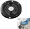 Lazy Susan Turntable Bearings, 6 Inch Round Steel Ball Bearing Swivel Plate 360 Degree Swivel Turntable Plate Heavy Duty for Kitchen Storage Racks, Craft Table - Black