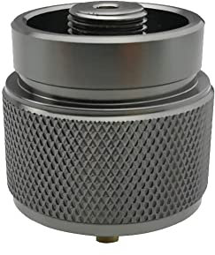 Adapter für Propangasherd - Camping Propangaskanister lang - Outdoor-Kochzubehör passend für Blackstone Grill, Buddy Heater, Smoker, Griddle und Fire Pit Povanjer