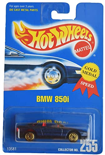 Hot Wheels BMW 850i, All Blue Card #255