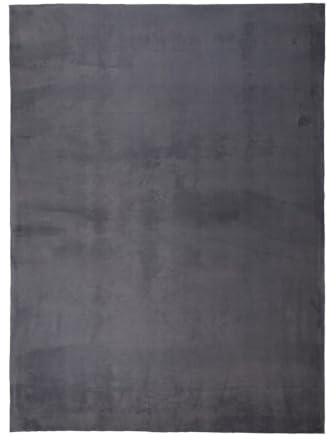 FRAAI | Home & Living Flauschiger Teppich - Cozy Anthrazit - 200x270 cm