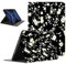 Foonary Cover Tablet per iPad Pro 11 2022/2021/2020 (4/3/2 Generation), Aesthetic Ultra Sottile Leggero PU Pelle Antiurto Custodia Flipcon Funzione Supporto Protettiva Case per iPad Pro 11, Fiore 1