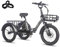 Fafrees F20 Mate e-Bike Dreirad klapprad 20 * 3.0 Zoll, Elektro Dreirad Lasten 48V 18.2Ah Akku, e Bike 3 Rad für Erwachsene 65N.m, Reichweite bis zu 55-110Km, Belastung 180KG
