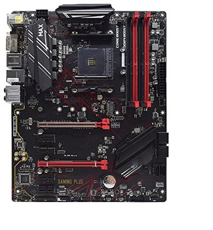 SCOOVY Placa Bases Fit For MSI B450 Gaming Plus MAX Zócalo de la Placa Base AM4 DDR4 128GB USB 3.2 M.2 PC IE 2.0 ATX Placa-MEE for Ryzen 7 570 0g 3700x CPUs