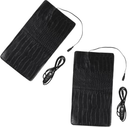 JUMPLAWN USB Heizkissen Für Haustiere Temperaturverstellbar 33x18cm Kratzfest Für Katzen Hunde Und Reptilien Tragbar Mit DREI Heizstufen