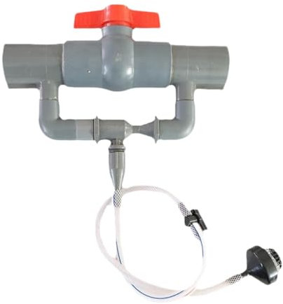 perfk Irrigation Venturi Fertilizer Injector Device, Garden Water Hose, Agriculture Tool, Venturi Fertilizer for Outdoor Greenhouses, diameter 75mm