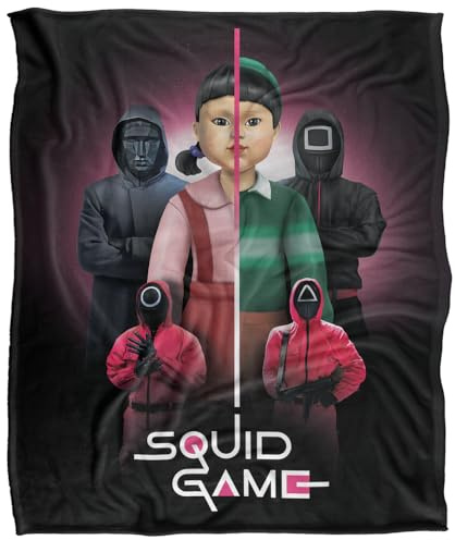 Squid Game Season 3 Poster Silky Touch Super Soft Throw Blanket 152 X 127 cm