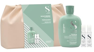 Alfaparf Milano Leinsamen Duo Kit Scalp Renew - Für Haarausfall neigendes Haar.