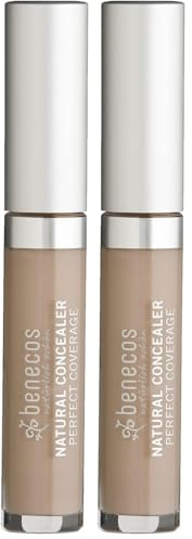 Benecos - natural beauty 90733 correttore - liquido - senza talco - vegano - beige (Confezione da 2)