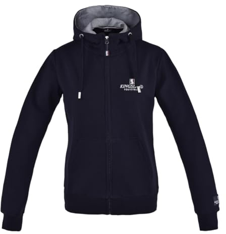Kingsland Kapuzen-Sweatjacke Classic Unisex, Größe:XS, Farbe:grau