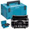 Makita 18 V Typ 3 Stromquelle Akku Ladegerät Makpac Case DC18RD DC18RC BL1850; Farbe schwarz,blau
