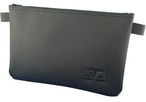 Litfax Banktasche 32x26cm Volksbank Prägung