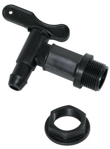 STX_576050 Ward Water Butt Replacement Tap Black (GN815)