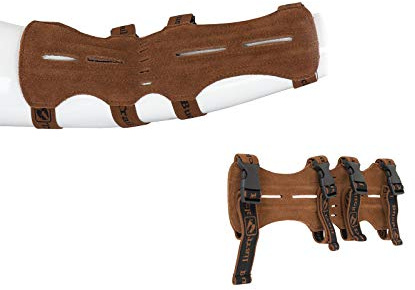 Buck Trail Premium Long Armschutz RH LH Wildleder braun
