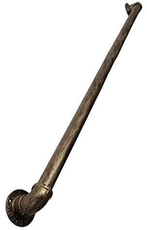 HRXAN-Handlauf Vintage Außentreppengeländerhaltegriff, Messing Retro Treppen Geländer Banister Rail Support Kit, Blei Direkt zu Stairwell Tür-Haus oder Keller entryway (Size : 200cm)