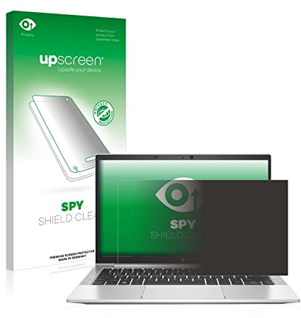 upscreen Anti-Spy Blickschutzfolie für HP EliteBook 830 G7 Non-Touch Made in Germany, Privacy Screen-Folie [Sichtschutz, Blaulichtfilter]