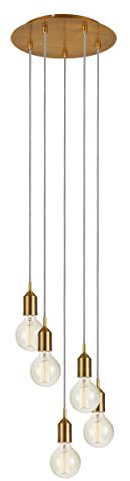 BRONX Pendant 5L Round Bronze