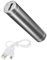 External Battery Charger for Samsung Galaxy S21 Ultra Universal Power Bank 2600 mAh with USB Cable / Mirco USB Backup Telephon (Silver)