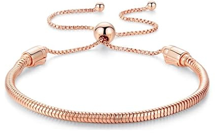 ZLING Original Gold 100% 925 Sterling Silber Armbänder Mit Perlen DIY Armreifen Männer Frauen Edlen Schmuck Schlangenkette