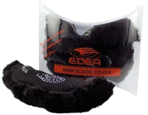Edea Schlittschuhe Klingenbezüge aus öko-Fell (Schwarz)