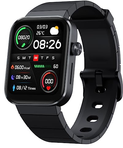Mibro Xiaomi T1 - Smartwatch Nero, Nero, misura unica