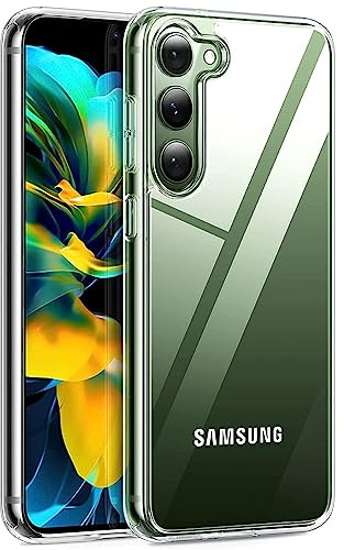 TECHGEAR Galaxy S23 Plus Case [AirFlex] Crystal Clear Slim & Light, Protective, Flexible Soft Gel/TPU Cover with Soft Touch Keys Compatible with Samsung Galaxy S23+ / S23+ 5G (Super Clear)