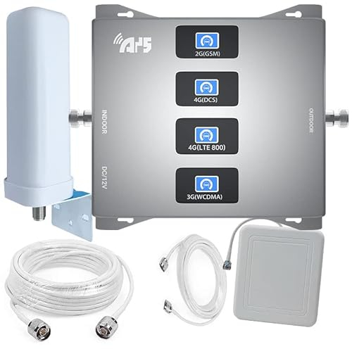 2G 3G 4G DCS WCDMA GSM Amplificatore Del Segnale Cellulare (800/900/1800/2100mhz B1/3/8/20)