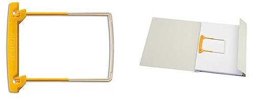 Jalema Clip 5710000 | Archivbinder Für Bündelung Von Dokumenten & 3103307 Secolor Clipmappe A4, Karton, 10er Pack, grau