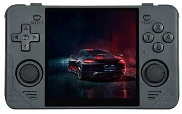 Powkiddy RGB30 Handheld Game Console Retro Arcade with 30000 Games 4-inch HD IPS, RK3566 CPU, JELOS System, Built-in 5G WiFi/Bluetooth-16+256G White