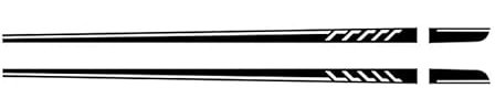 LYABYT Door Side Stripes Sticker Shooting Brake Decal, For Mercedes Benz C117 X117 W117 C118 X118 CLA Class CLA45 AMG CLA35