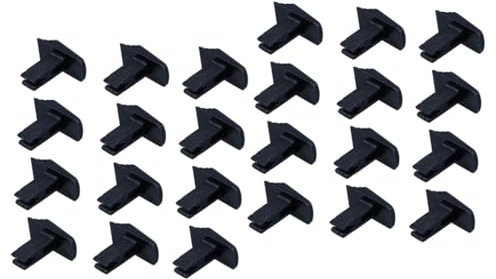 Yardenfun 24 Pcs Extendable Ladder Button Extension Ladder Universal Telescoping Telescopic Switches Accessories Parts The Switch Telescopic Button Black Pp