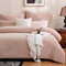 TOCOMOA Plüsch Bettwäsche 135x200 Winter 2teilig - Fleece Warme Rosa Bettwäsche-Sets, ÖKO-TEX Zertifiziert Flauschig Weich Mädchen 1 Bettbezug und 1 Kissenbezug 80x80cm mit Reißverschlus