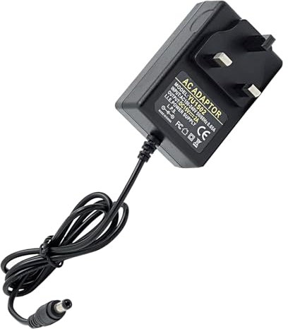 15V 2A Power Supply Adapter - AC 100-240V 50-60hz DC 15 Volt 2amp 30W Transformer Charger Interface Size 5.5x2.5mm 15V/2A UK Plug
