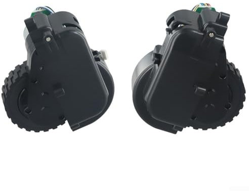 Ruedas de transmisión de repuesto para robot aspirador Tesvor S5 y S5 Max y accesorios de limpieza eficientes (R+L)