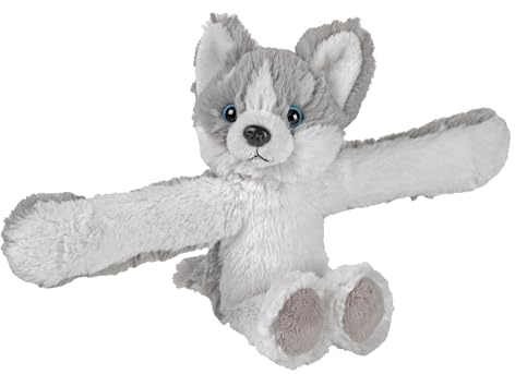 Wild Republic Huggers Husky, Plüschtier, 20 cm, Füllung aus recycelten Wasserflaschen