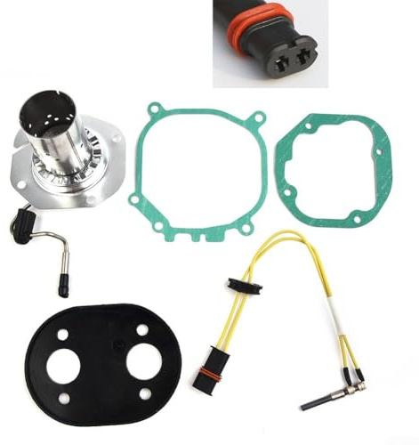 For Webasto 12V Heater Service Kit, Air Diesel Parking Heater Repair Kit for Air Top 2000/2000S/2000ST/2000STC with Glow Pin and Gaskets