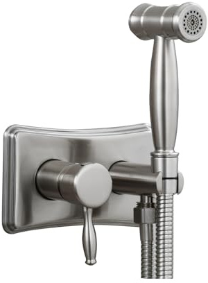 C Badezimmer Bidet Sprayer Set - Wandmontierter Heiß- und Kaltwasserhahn mit Einhandgriff - Ideal für Frauenhygiene und Körperpflege