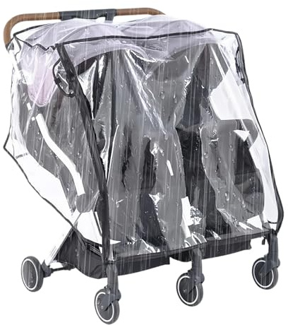 Kinderwagen Wetterschutz Wasserdicht Winddicht Durchsichtig Schützend | Outdoor Babywagen Wetterschutz Für Sonne Schnee Staub Wind Tägliches Einkaufen Spazierengehen Camping Und Winter