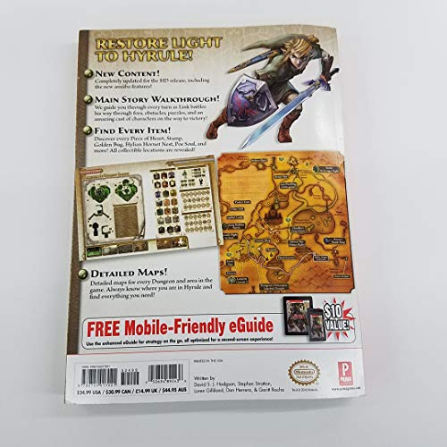 Prima Games Legend Of Zelda Twilight Princess Hd Gde (Copertina morbida)