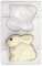 Decora, 0050108 Moule à Chocolat en Forme de Lapin en Polycarbonate, 130 x 110 mm, Idéal pour préparer des chocolats Brillants et croustillants, Design Professionnel, Fabriqué en Italie.
