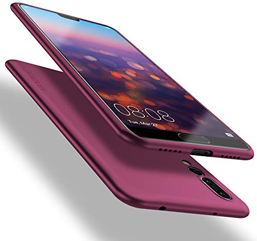 X-level Cover Compatibile con Huawei P20 Pro, Custodia Silicone Ultra Slim Sottile e Anti-Graffio Protezione in Morbida Case per Huawei P20 Pro-Vino Rosso