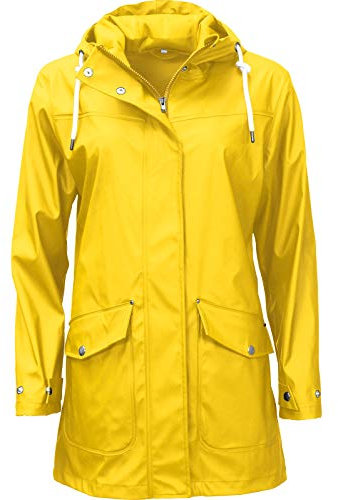 PRO-X elements Damen Mantel Inga, Gelb, 34, 3870