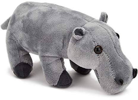 Zappi Co Kinder Kuschelweiches Plüschtier - Perfekte kuschelige Spielgefährten für Kinder Geburtstage und besondere Anlässe(12-15cm) (Nilpferd)