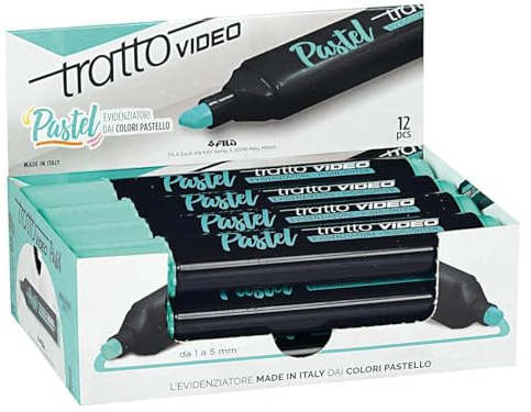 Fila 12 Textmarker Tratto Video Farbe mint