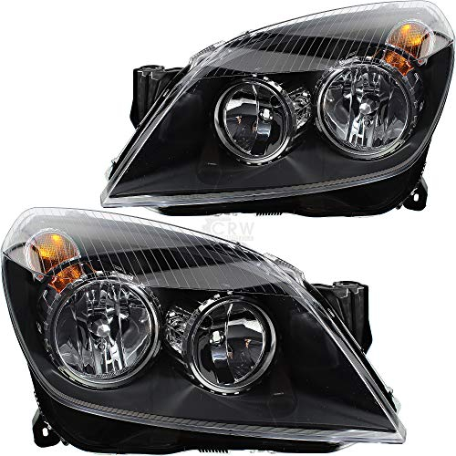 Halogen Scheinwerfer Set für ASTRA H Bj. 03/04-12/09 H7/H1 mit Motor