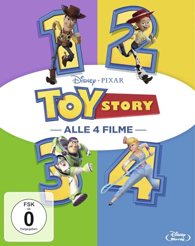 Toy Story 1-4 [Blu-ray]
