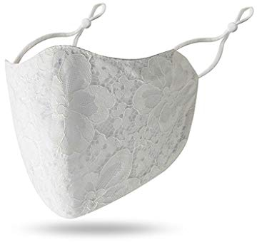 riou Damen Mundschutz mit Motiv Waschbar Baumwolle Wiederverwendbar Mund und Nasenschutz Halstuch Multifunktionstuch (Nue-B)