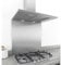 Stainless Steel 1.2mm Thick Brushed Kitchen Splashback (600mm x 400mm)