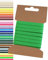 maDDma 5m Gummiband 6,6mm Gummilitze Wäschegummi elastisches Band Wäscheband Farbwahl, Farbe:hellgrün