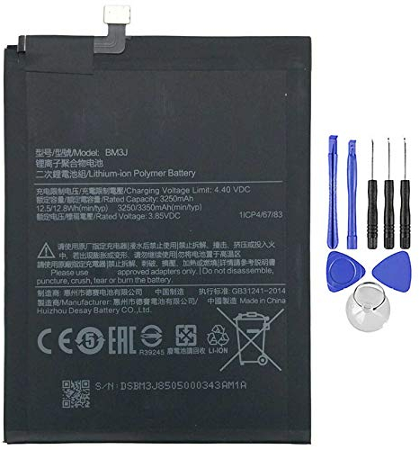 BATTERIA COMPATIBILE CON XIAOMI MI 8 LITE MI8 BM3J 3350MAH CON KIT SMONTAGGIO INCLUSO