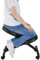 Yaheetech Ergonomic Kneeling Chair Knee Support Seat with Soft Cushion Orthopaedic Posture Chair Height Adjustable Office Stool with Brake Casters Black